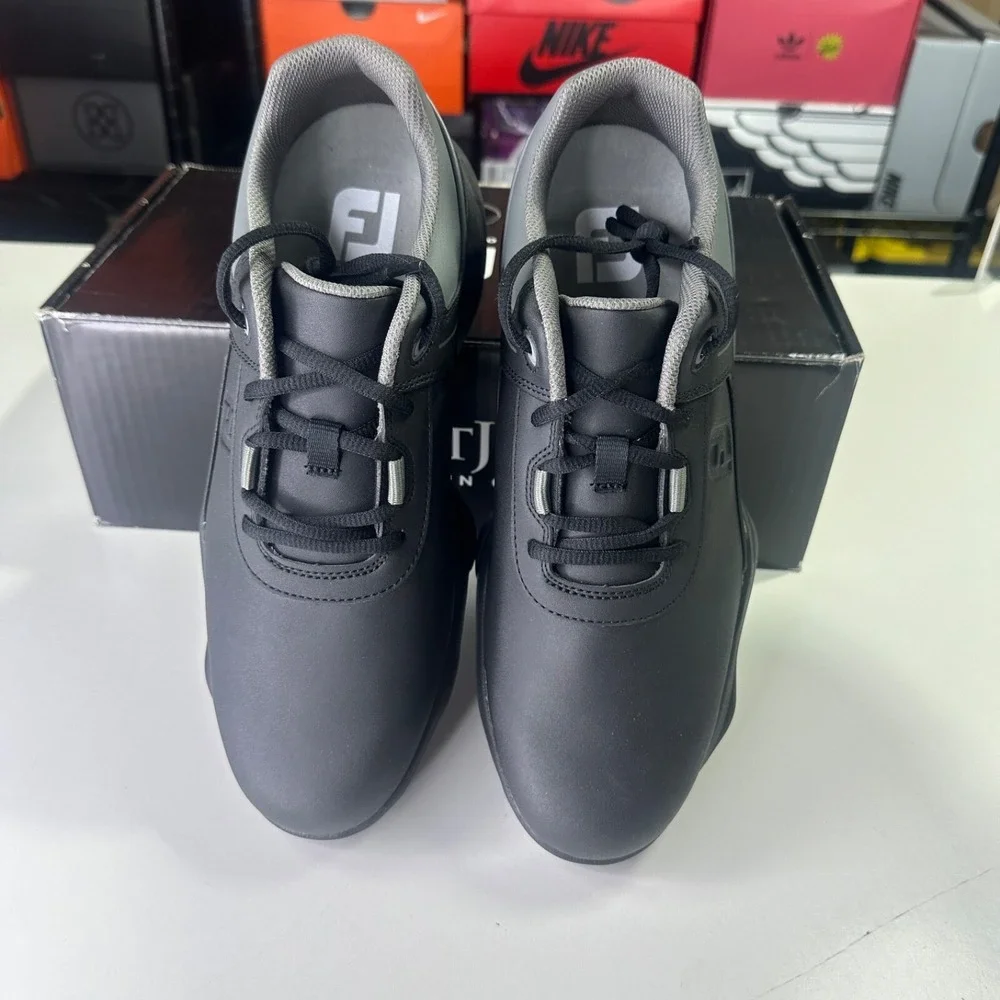 FOOTJOY SPORT LT 58085 Golf Shoes Black Size 8 Medium New / Waterproof